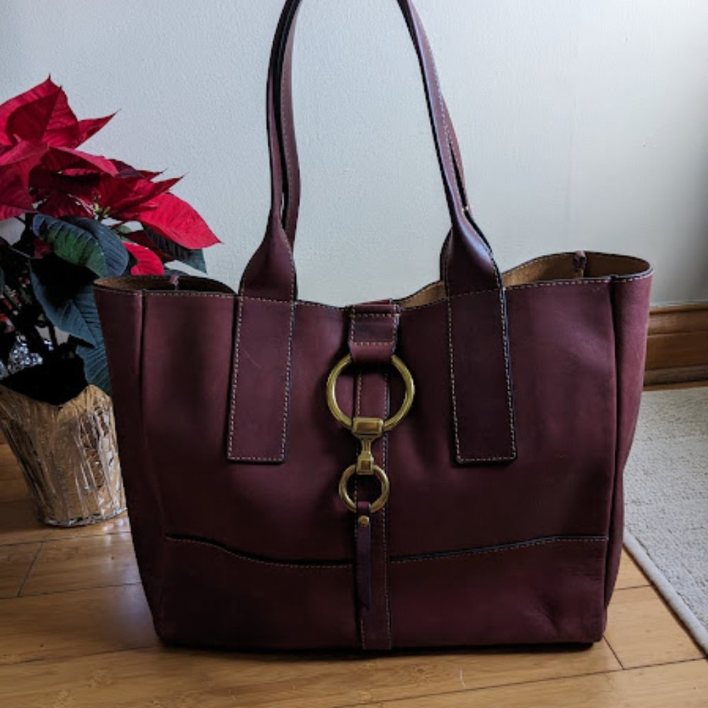 Frye Ilana Tote Wine Color